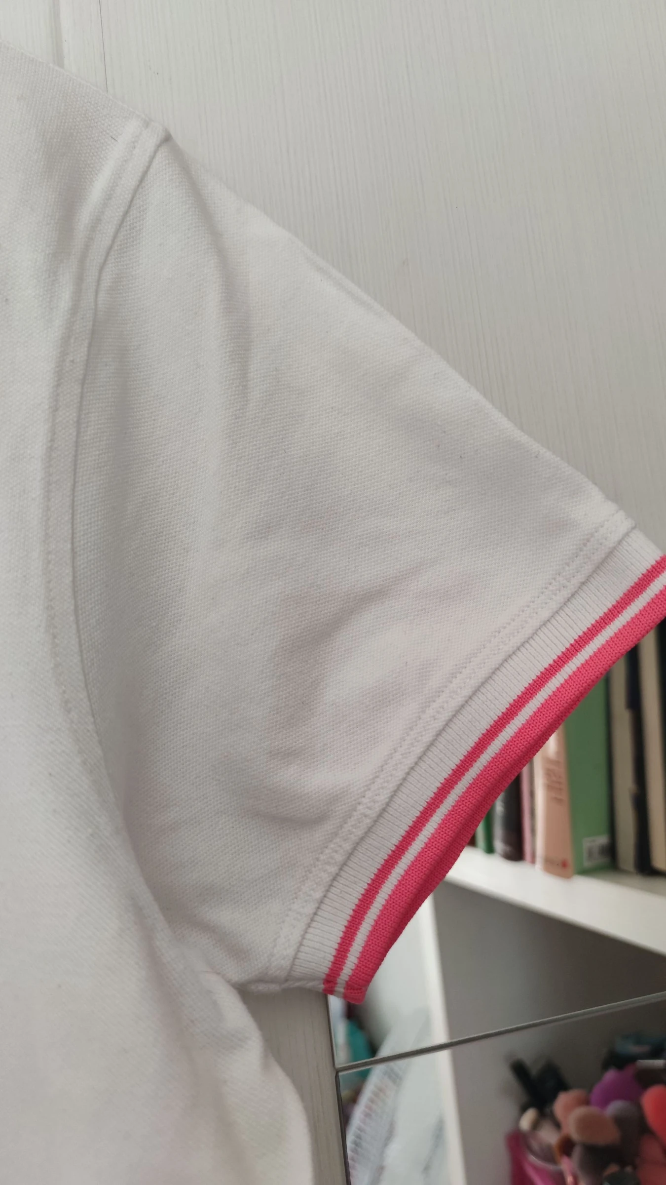 Witte herenpoloshirt Easy Wear Maat L / 42-44 – photo 5